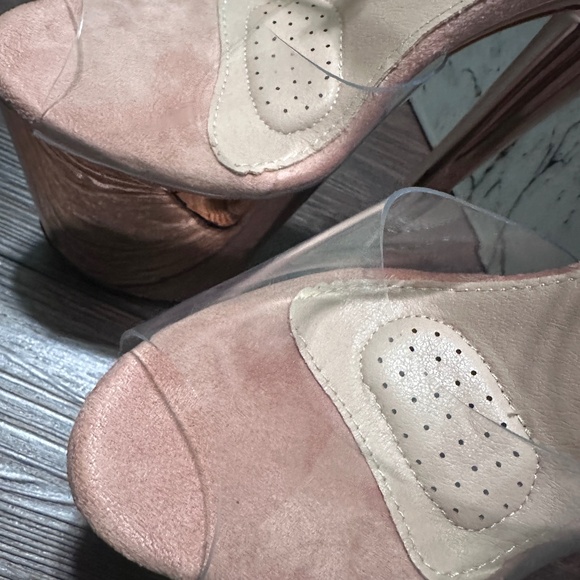 Hella Heels LIQUID ROSE GOLD - Metallic Stiletto - 8 INCH - Picture 13 of 14